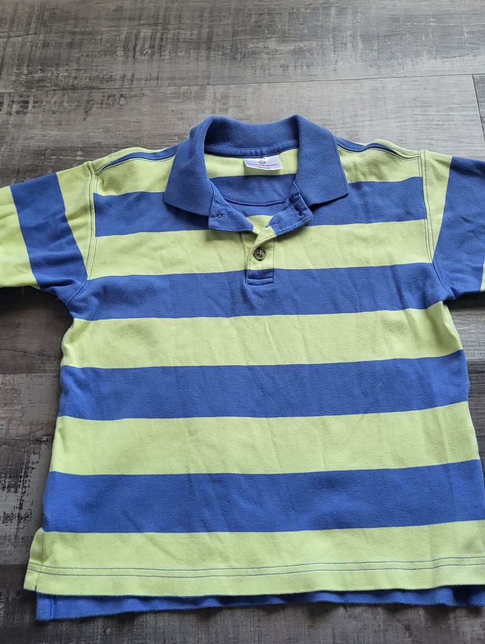 Hanna Andersson Polo Shirt Boy Size 120 cm 6-7 Years Striped